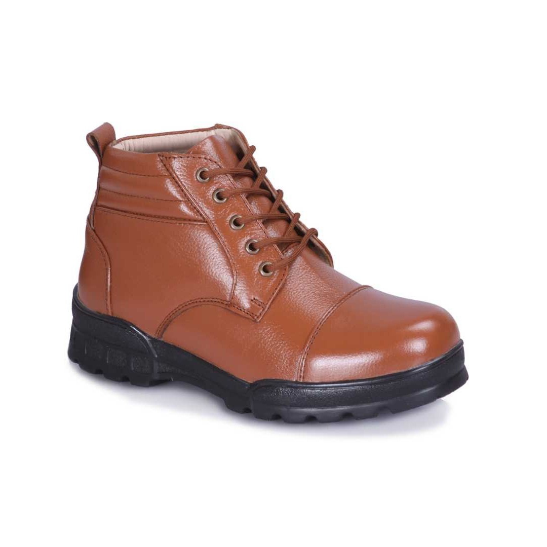 Icebull Leather Ankle boots For men (JEU102)